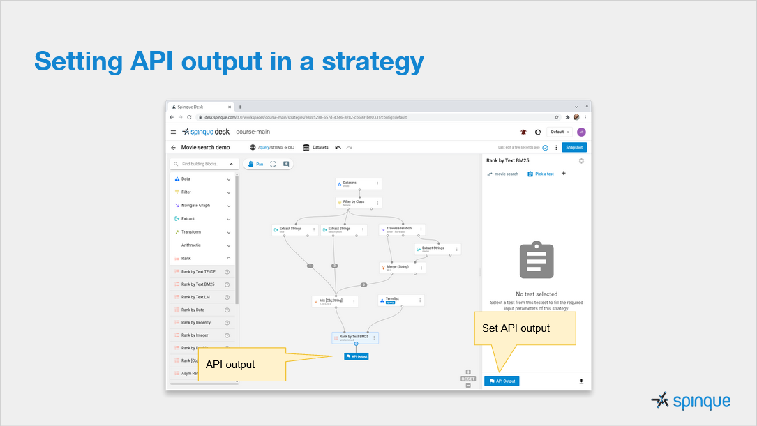 Slide from week 3: Setting API output in a strategy